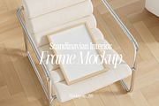 Modern Interior Frame Mockup, an Icon by First Impression Mockups (Thumbnail 1 of 5)