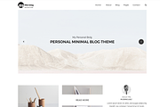 Mini Blog  - Web Template PSD, a Templates & Theme by Themeix (Thumbnail 3 of 5)