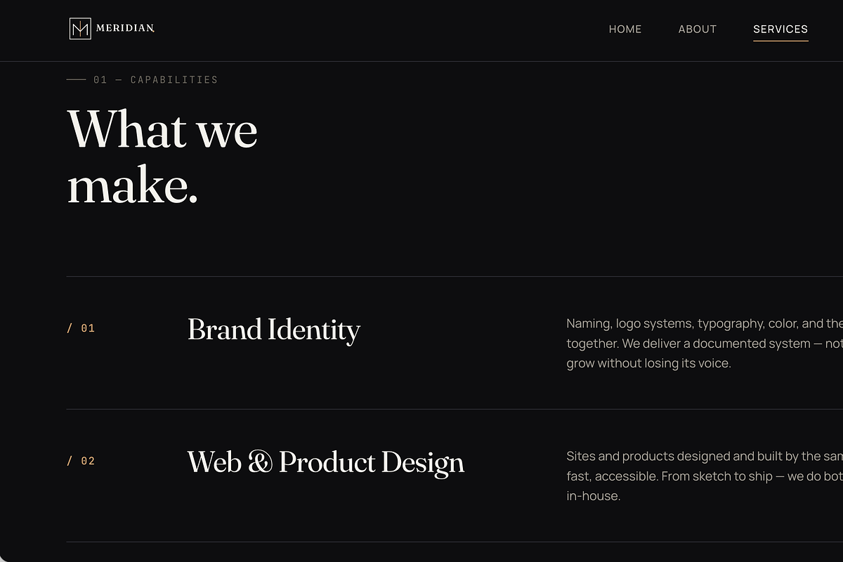 Professional HTML Website Template, a HTML Template by Creative House (Photo 7 of 12)