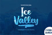 Ice Valley, a Script Font by Good Java Studio (Thumbnail 1 of 7)