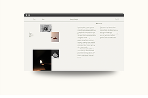 Apo - Squarespace Website Template