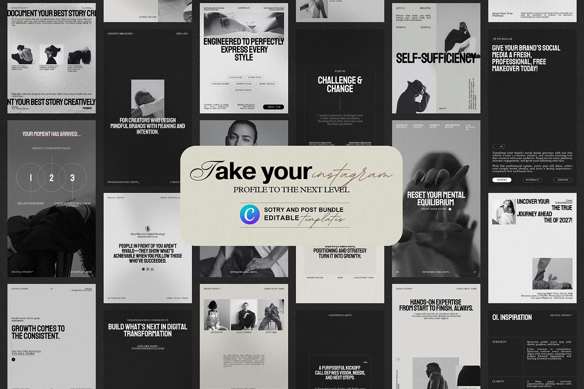 Instagram Stories & Post Designs, a Social Media Template by Pixel Grid (Photo 5 of 8)