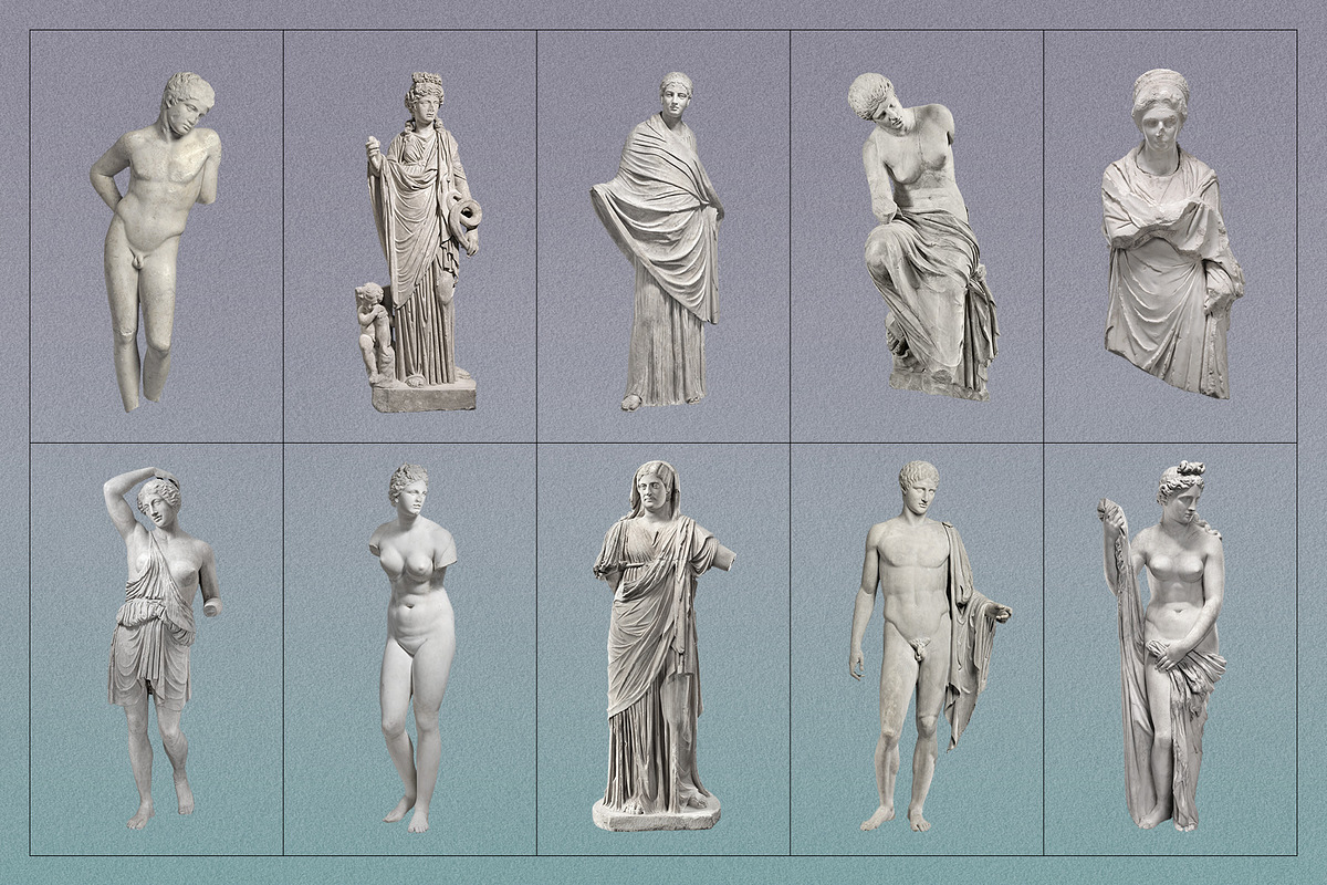 Greek & Roman Sculpture Collection, an Object Graphic by Graphic Goods (Photo 12 of 15)