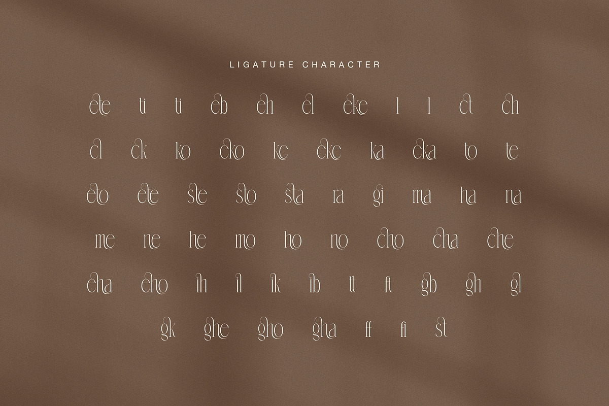 Slameti Elegant Serif Font, a Serif Font by Graphicxell (Photo 8 of 8)