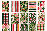 Painted Festive Christmas Background, a Background Graphic by Essentially Nomadic (Thumbnail 7 of 10)