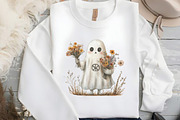 Boho Halloween Clipart, an Illustration by DreamCafeArt (Thumbnail 6 of 7)