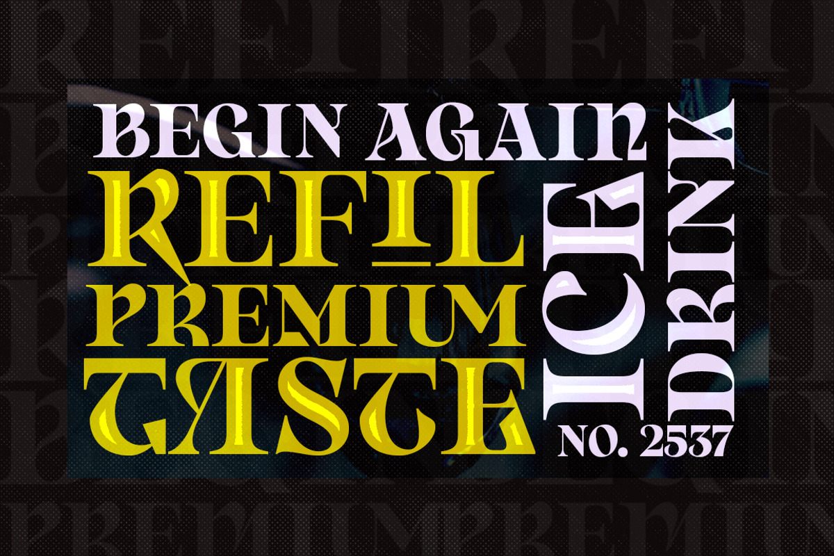 Born Spirit, a Serif Font by Dora Typefoundry (Photo 9 of 11)