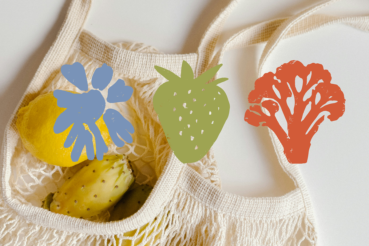 Farmers Market: 100+ Textured Food, a Food Illustration by Veyla (Photo 8 of 15)