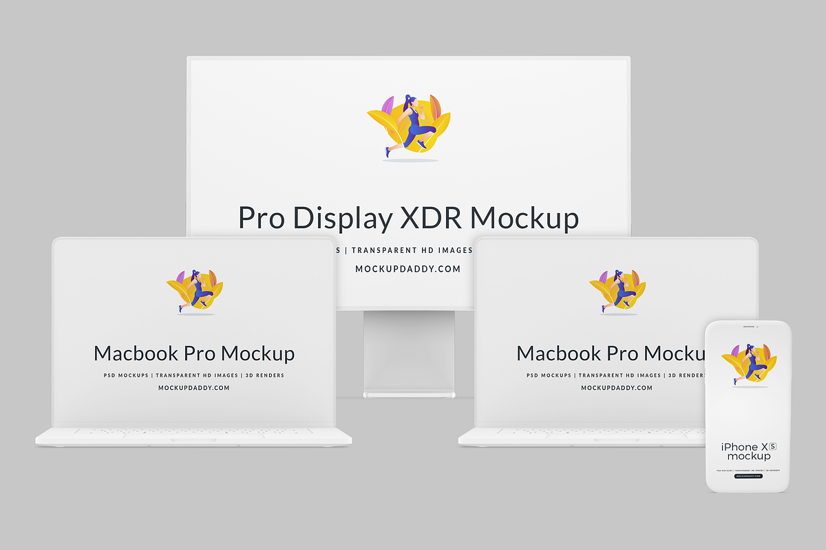 Clay Responsive Devices Mockups, an iPhone Mockup by Mockupdaddy (Photo 19 of 53)