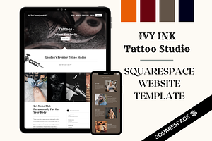 Tattoo Parlour - Squarespace 7.1