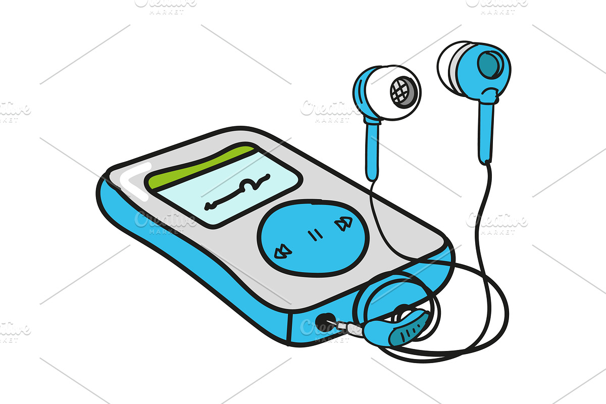 MUSIC- big set   (vector), an Object Illustration by pashigorov (Photo 7 of 9)