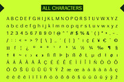 Diamend Blur, a Sans Serif Font by Craft Supply Co. (Thumbnail 8 of 8)