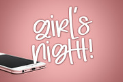 After Eight Font, a Script Font by A Little Smidge (Thumbnail 4 of 6)
