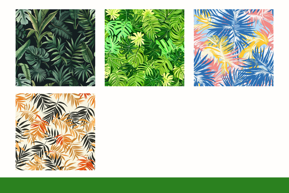 Tropical Leaves Seamless Pattern, a Pattern Graphic by Paper Artsthetics (Photo 3 of 4)
