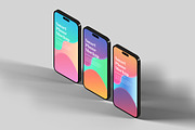 iPhone 14 Pro Mockup Set, an iPhone Mockup by Modern Studio (Thumbnail 11 of 13)