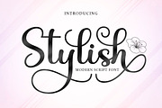 Stylish, a Script Font by Rotterlab Studio (Thumbnail 1 of 8)