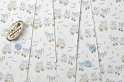 Cute Animal Train Seamless Pattern, a Pattern Graphic by StudioGlouna (Thumbnail 3 of 6)