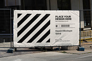 Fence Mesh Banner Mockup, an Advertising Mockup by HAZARD MOCKUPS (Thumbnail 6 of 8)