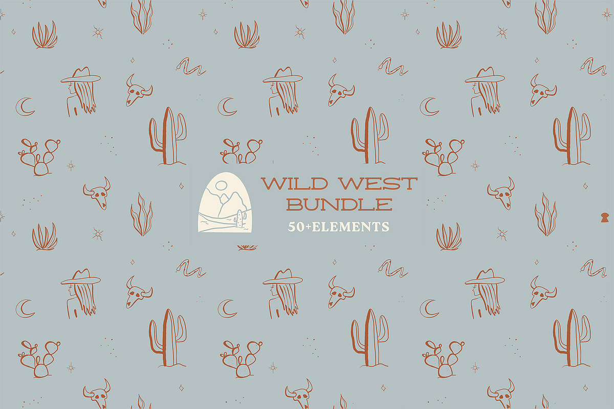 Wild West Bundle, an Object Graphic by Lisa Mill (Photo 2 of 10)