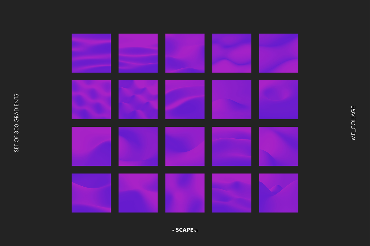 VIBRANT ABSTRACT GRADIENT TEXTURES, a Texture Graphic by ME_COLLAGE (Photo 12 of 26)