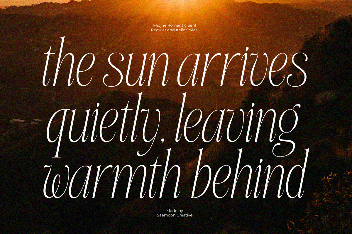 Miojhe, a Serif Font by saemoon creative (Photo 15 of 15)