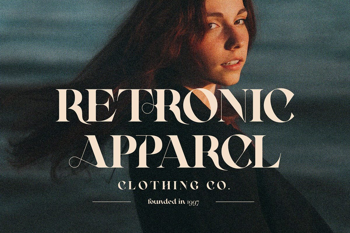 RATHER RISQUE - Ligature Serif Font, a Serif Font by SilverStag Type Foundry (Photo 14 of 27)
