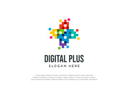 Medical Cross Pixel Logo, a Branding & Logo Template by Buqancreative (Thumbnail 1 of 2)