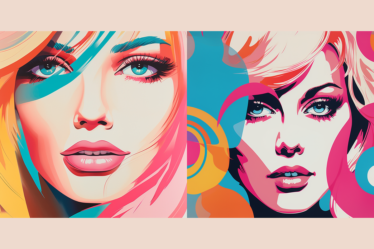 Pop Art Poster PNG,JPG, a Graphic by Milano Creative (Photo 3 of 3)