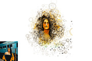 Bubble Watercolor Photoshop Action, a Brushes & More by Studio Retouch (Thumbnail 11 of 14)