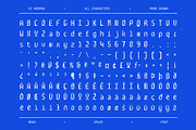 CS Norman Mono Drawn, a Sans Serif Font by Craft Supply Co. (Thumbnail 8 of 8)