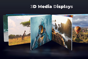 3D Media Displays DaVinci Resolve, a Templates & Theme by iamkoltunov