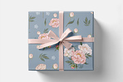Pink peony vector patterns, a Decorative Illustration by FleurArt (Thumbnail 5 of 7)