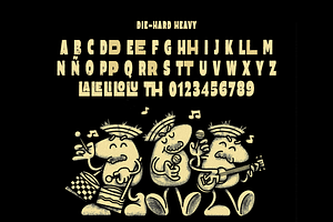 DIE-HARD - FONT DUO