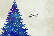 Watercolor Christmas Trees, an Illustration by Paper Farms (Thumbnail 3 of 3)