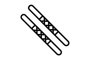 Stick Line Icon, an Icon by Pexelpy