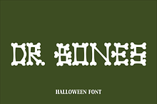 Dr. Bones - Halloween Font