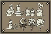 Halloween set, an Object Illustration by heyXeni (Thumbnail 8 of 12)