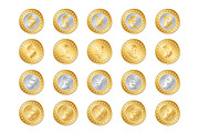 40 coins collection, a Solid Icon by Iryna Denysova (Thumbnail 2 of 6)