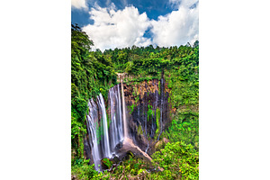 Tumpak sewu waterfalls in east java stock photo containing waterfall and, a Nature Photo by Leonid Andronov
