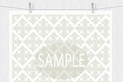 Wedding Damask Pattern Digital Paper, a Pattern Graphic by Leska's Digitals (Thumbnail 4 of 5)