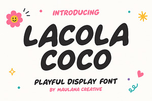 Lacola Coco Playful Handcrafted
