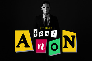 Anon - OTF color font