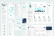 Hospital Management Dashboard, an UI Kit Template by peterdraw (Thumbnail 7 of 7)