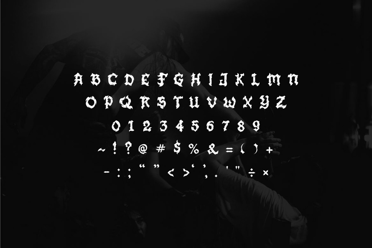Fegas - Blackletter Font, a Blackletter Font by Mightyfire (Photo 4 of 4)