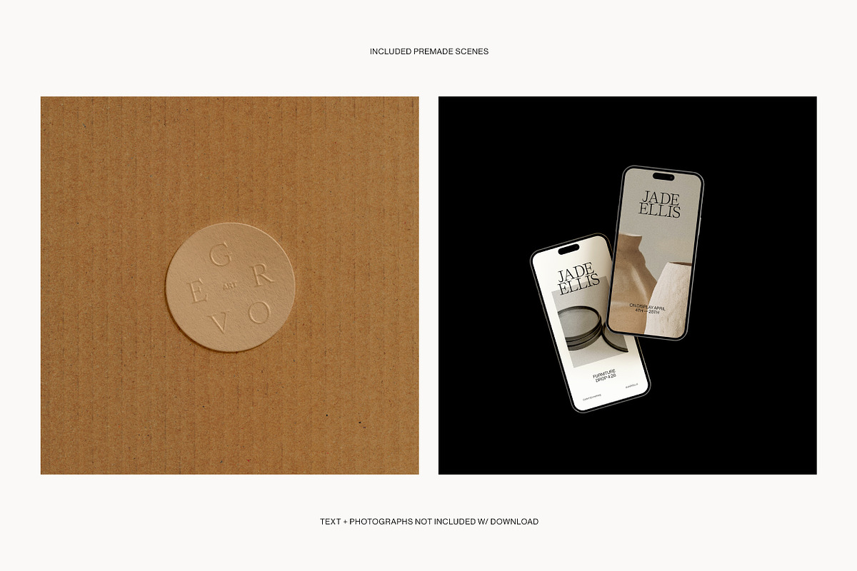 Moodboard + Device Mockup Kit, an Advertising Mockup by October November (Photo 11 of 15)