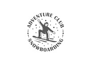 18 Snowboarding Logos Templates, a Branding & Logo Template by Art Design (Thumbnail 23 of 26)