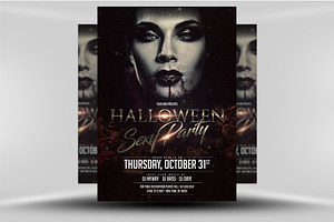 Halloween Party Flyer