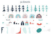 Winter Time Abstract Collection, an Illustration by Svetlana Avv (Thumbnail 7 of 8)