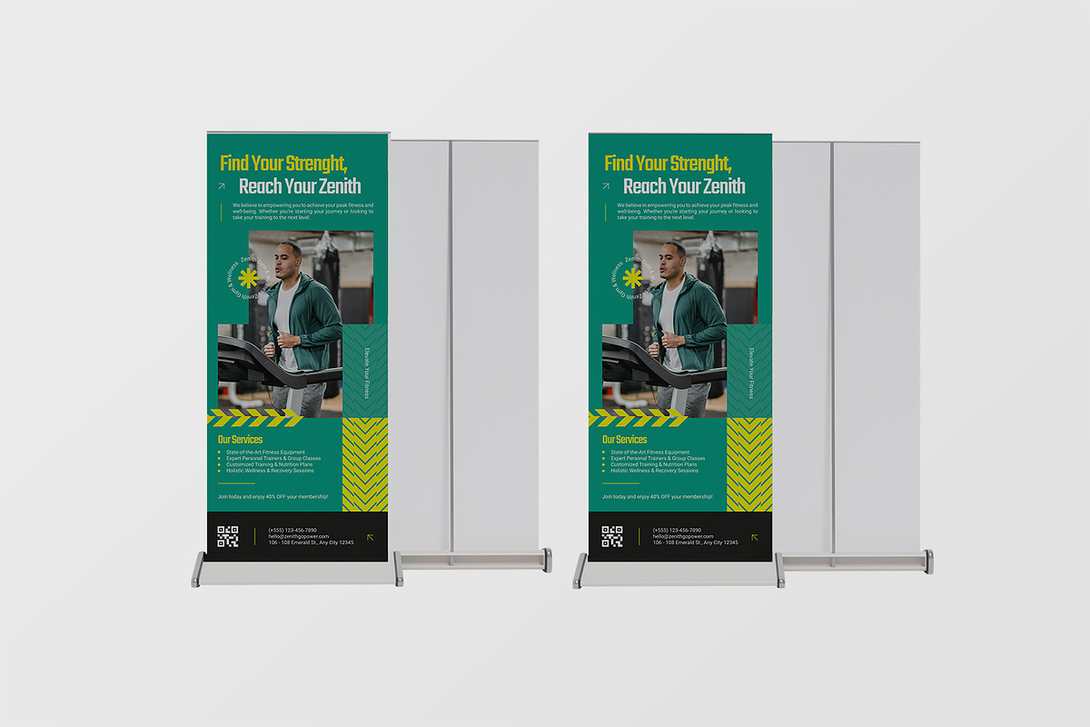 Zenith - Roll Up Banner, a Print Template by StreaksideStd (Photo 1 of 3)