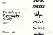Typographic Pixelator Machine, a Graphic by Twenty75 (Thumbnail 3 of 10)